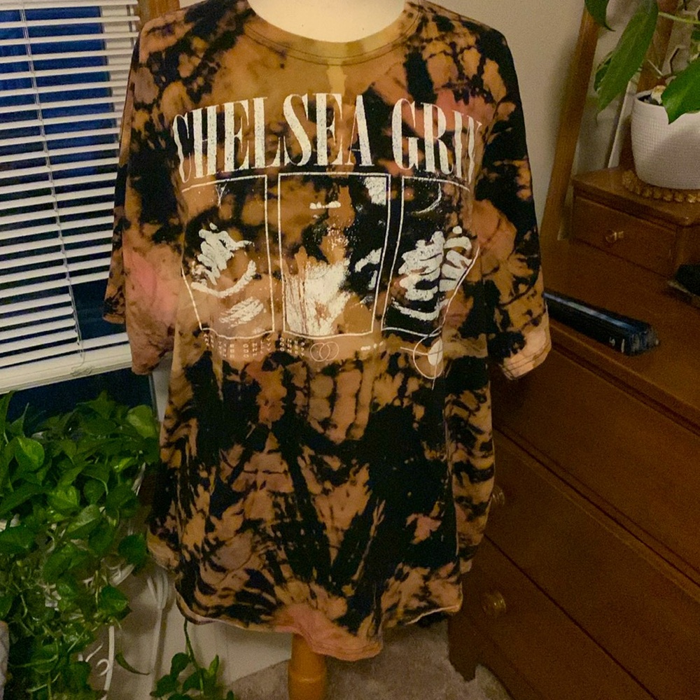 Custom Reverse Dyed Band Tee Chelsea Grin